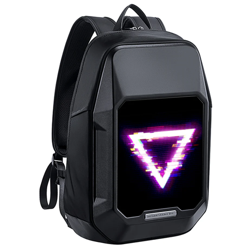 Рюкзак для ноутбука Divoom Cyberbag Pixel Art LED Backpack Black - 90100058245