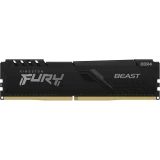 ..... Оперативная память 32Gb DDR4 3200MHz Kingston Fury Beast Black (6429) Б/У, без упаковки, одна планка (KF432C16BBK2/64)