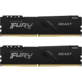 Оперативная память 64Gb DDR4 3200MHz Kingston Fury Beast Black (KF432C16BBK2/64) (2x32Gb KIT)