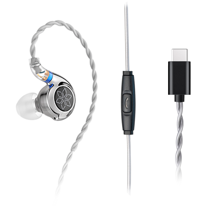 Наушники FiiO FD11 Type C Silver - 80004026