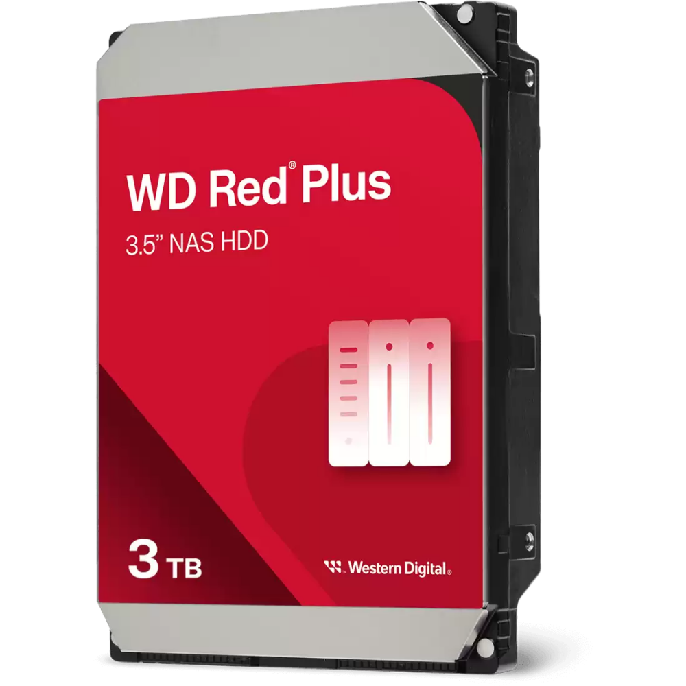 Жёсткий диск 3Tb SATA-III WD Red Plus (WD30EFPX)