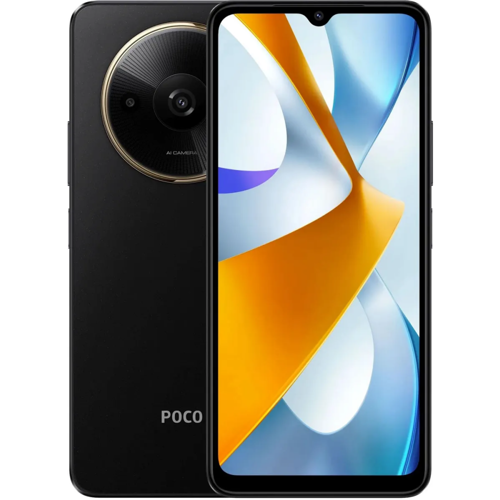 Смартфон Xiaomi Poco C61 3/64Gb Black - X60842