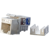 Вставка RJ-45 Hyperline KJ9-8P8C-C6-90-WH