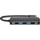 Док-станция ttec 8in1 Multiport USB-C Hub Space Gray (2US03)