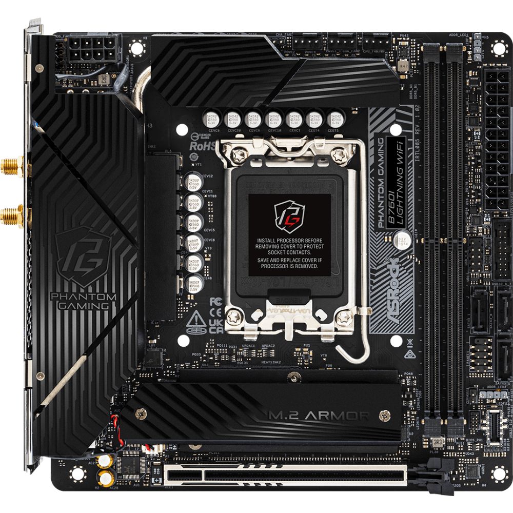 Материнская плата ASRock B760I Lightning WiFi