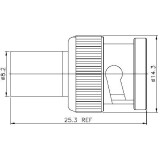 Коннектор BNC Hyperline TER-BNC-M-50