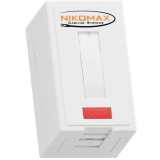 Розетка RJ-45 NIKOMAX NMC-WO1UE2-FT-ST-WT