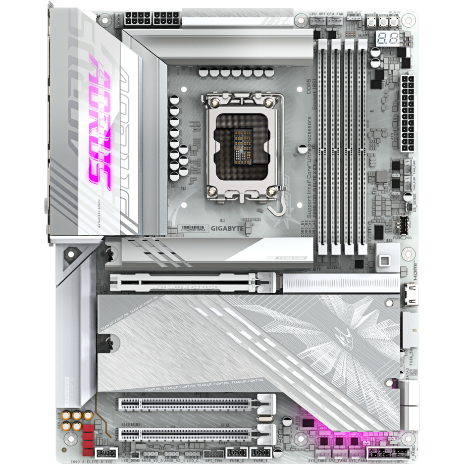 Материнская плата Gigabyte Z890 AORUS ELITE X ICE