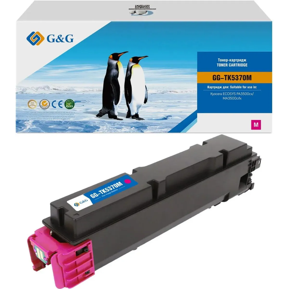 Картридж G&G GG-TK5370M Magenta