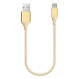 Кабель USB - USB Type-C, 0.3м, ttec 2DK26A Gold