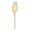 Кабель USB - USB Type-C, 0.3м, ttec 2DK26A Gold - фото 2