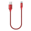 Кабель USB - USB Type-C, 0.3м, ttec 2DK26K Red