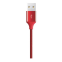 Кабель USB - USB Type-C, 0.3м, ttec 2DK26K Red - фото 2