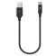 Кабель USB - USB Type-C, 0.3м, ttec 2DK26S Black