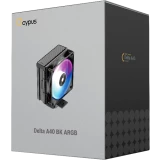 Кулер Ocypus Delta A40 ARGB Black (Delta-A40-BK ARGB)