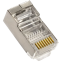 Коннектор RJ-45 ExeGate PL45-C5-8P8C-SH-100, 100 шт. - EX293764RUS