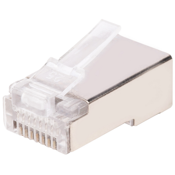 Коннектор RJ-45 WRline WR-8P8C-5E-SH, 100 шт.