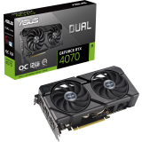 Видеокарта NVIDIA GeForce RTX 4070 ASUS OC 12Gb (DUAL-RTX4070-O12GD6-EVO)