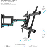 Кронштейн Kromax CORBEL-8 Grey Titan