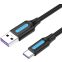 Кабель USB - USB Type-C, 0.5м, Vention CORBD