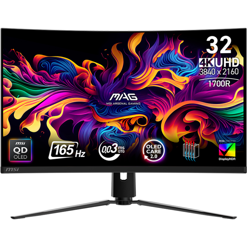 Монитор MSI 32" MAG 321CUP QD-OLED - 9S6-3DD54T-003