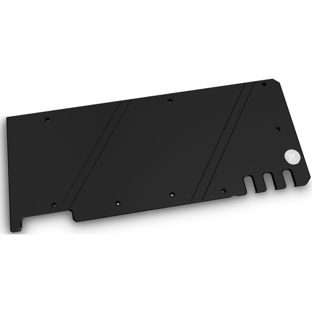 Бэкплейт для водоблока СЖО EKWB EK-Quantum Vector Trio RTX 3080/3090 Backplate - Black (3831109832912)