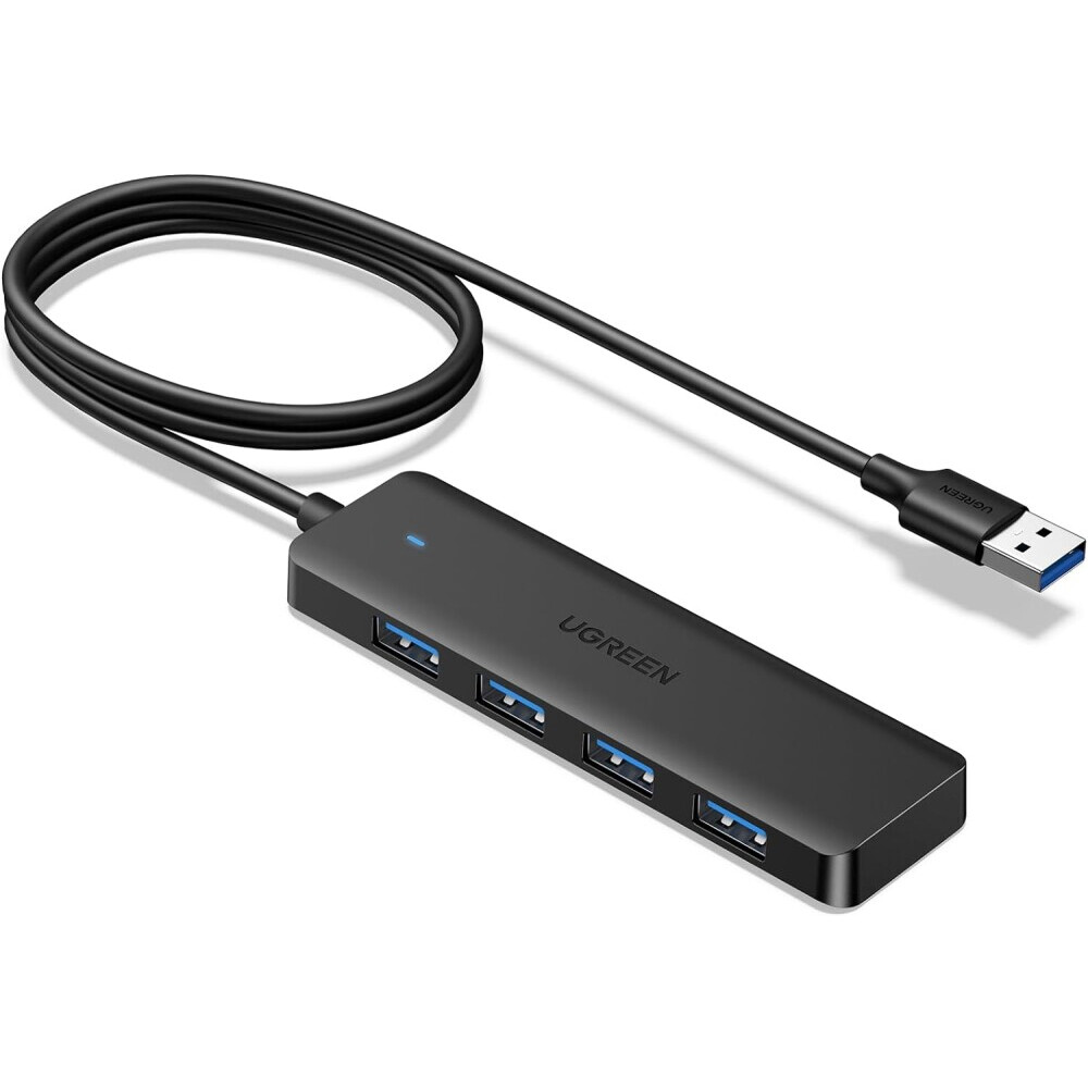 USB-концентратор UGREEN 4-in-1 USB 3.0 Hub (CM219) - 35574