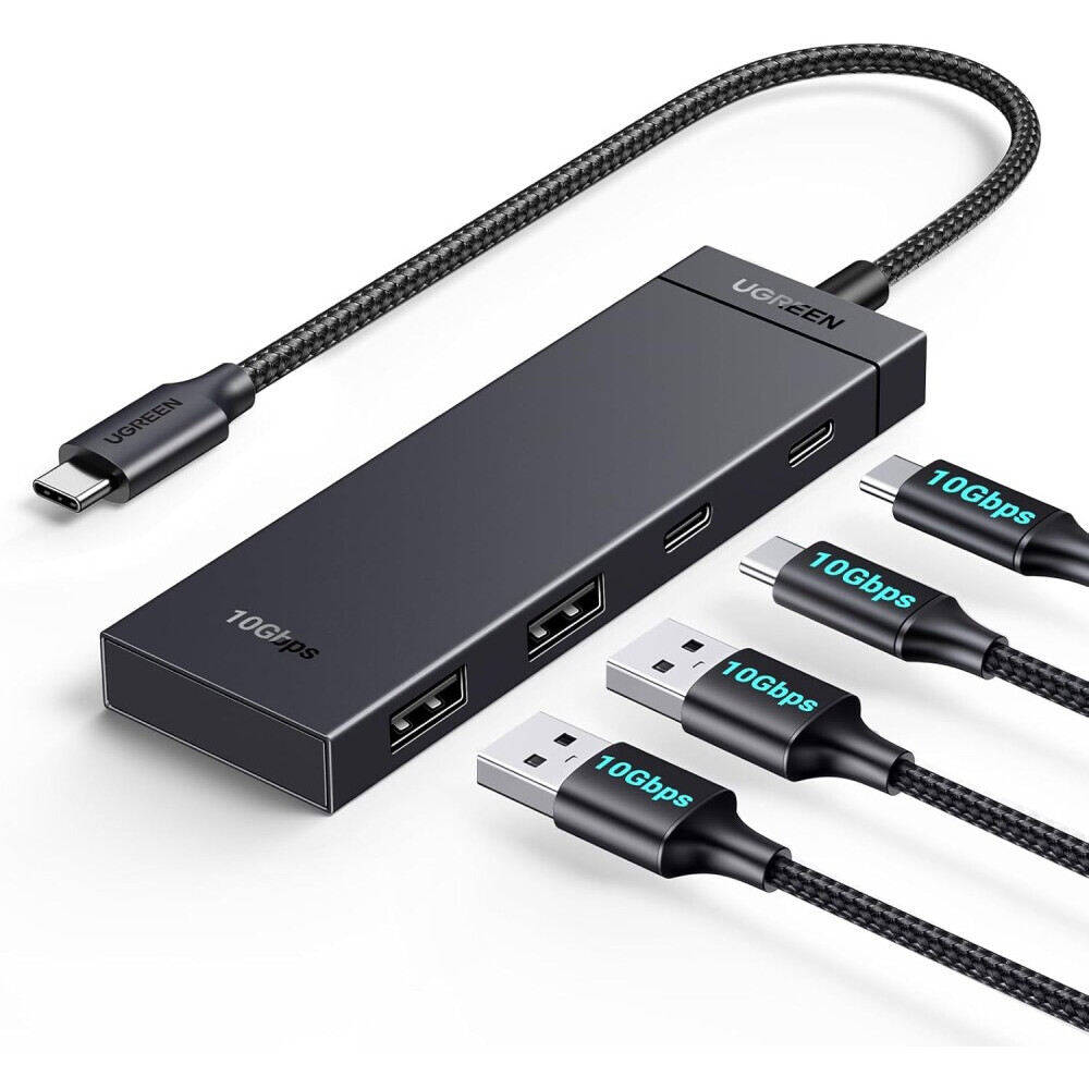 USB-концентратор UGREEN 4-in-1 USB-C Hub (CM806) - 35583