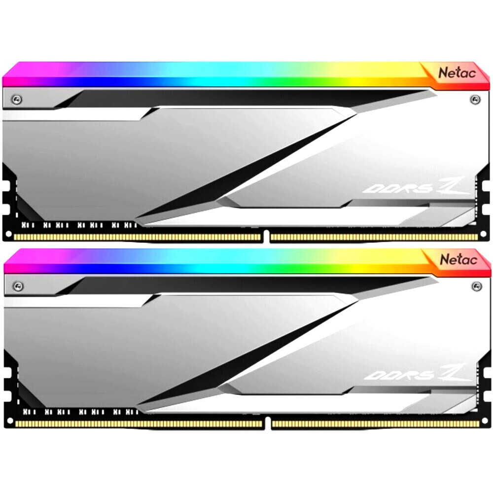 Оперативная память 32Gb DDR5 6400MHz Netac Z RGB (NTZED5P64DP-32S) (2x16Gb KIT)