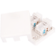 Розетка RJ-45 NETLAN EC-UWO-2-UD2-WT-10, 10 шт. - фото 2