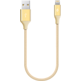 Кабель USB - Lightning, 0.3м, ttec 2DK28A Gold