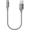 Кабель USB - USB Type-C, 0.3м, ttec 2DK26UG Space Gray