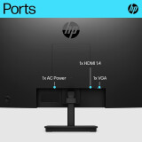 Монитор HP 24" V24V G5 (65P62AS)