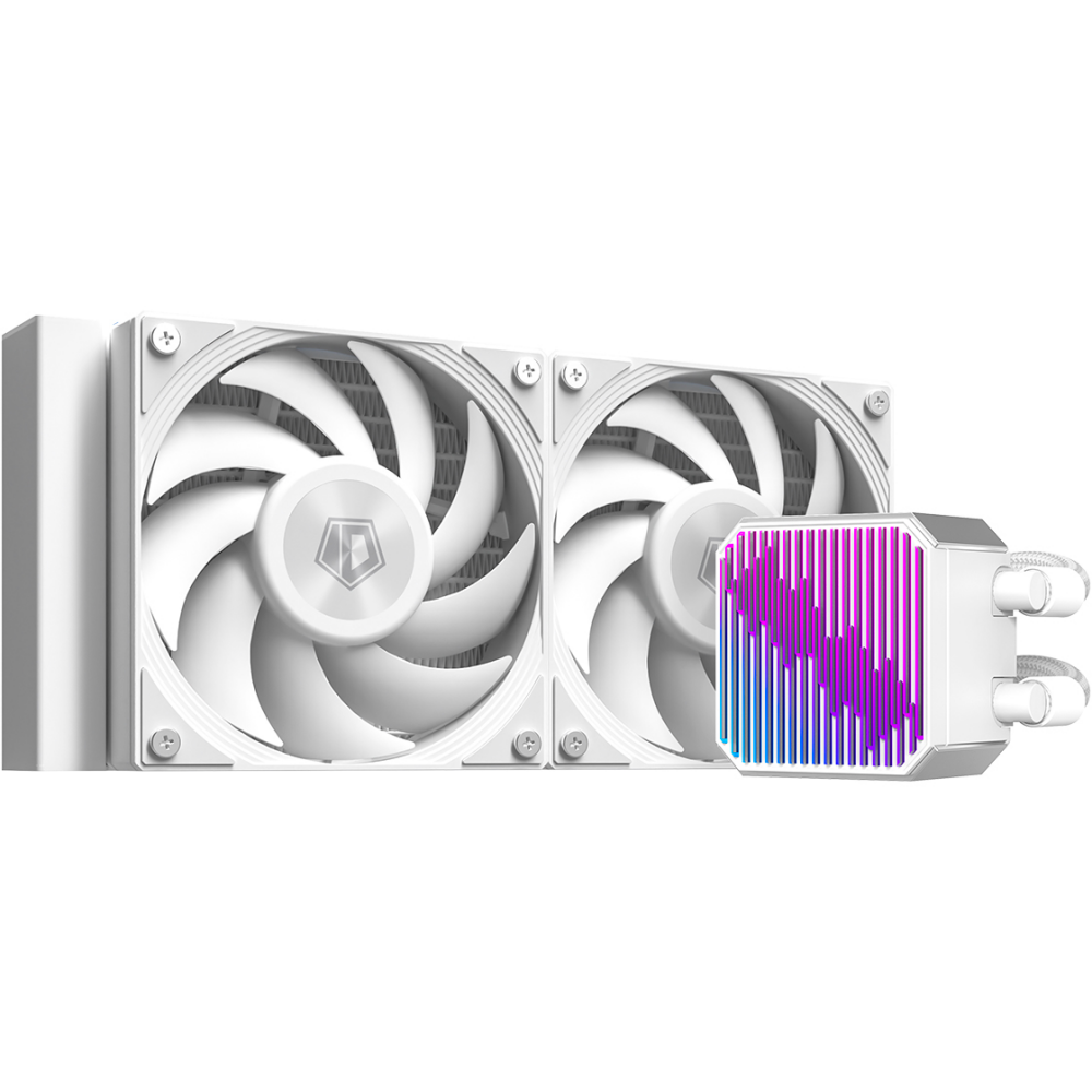 Система жидкостного охлаждения ID-COOLING DX240 MAX White - DX240 MAX ARGB White