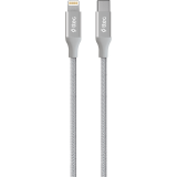 Кабель USB Type-C - Lightning, 1.5м, ttec 2DK41G Silver