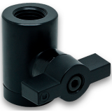 Кран для СЖО EK-AF Ball Valve (10mm) G1/4 - Black (3831109847305)