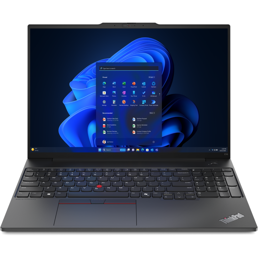 Ноутбук Lenovo ThinkPad E16 Gen 2 (Intel) (21MBS12U00-NoOS)