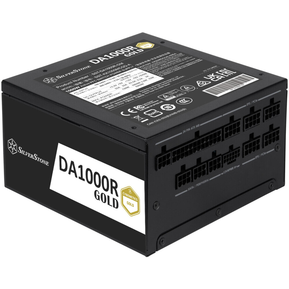 Блок питания 1000W Silverstone DA1000R Gold Black - SST-DA1000R-GM-WWW/G540DA100R4M220