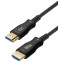 Кабель HDMI - HDMI, 100м, Wize AOC-8K-HM-HM-100M