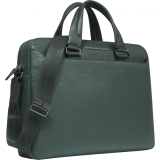 Сумка для ноутбука Piquadro Two-Handle Briefcase 15.6" Green (CA3339B3/VEVE)