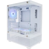 Корпус 1STPLAYER MIKU Mi2-A ARGB White (Mi2-A-WH-2F2R(AP)-W-1F2(AP)-W)