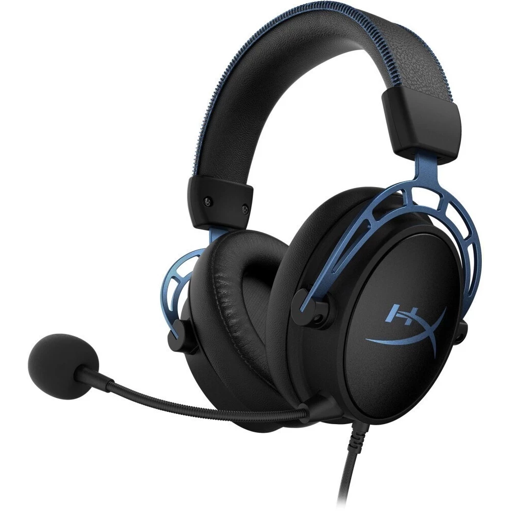 ..... Гарнитура HyperX Cloud Alpha S (4P5L3AA) (0CP5), Б/У - HX-HSCAS-BL/HX-HSCAS-BK/4P5L3AA