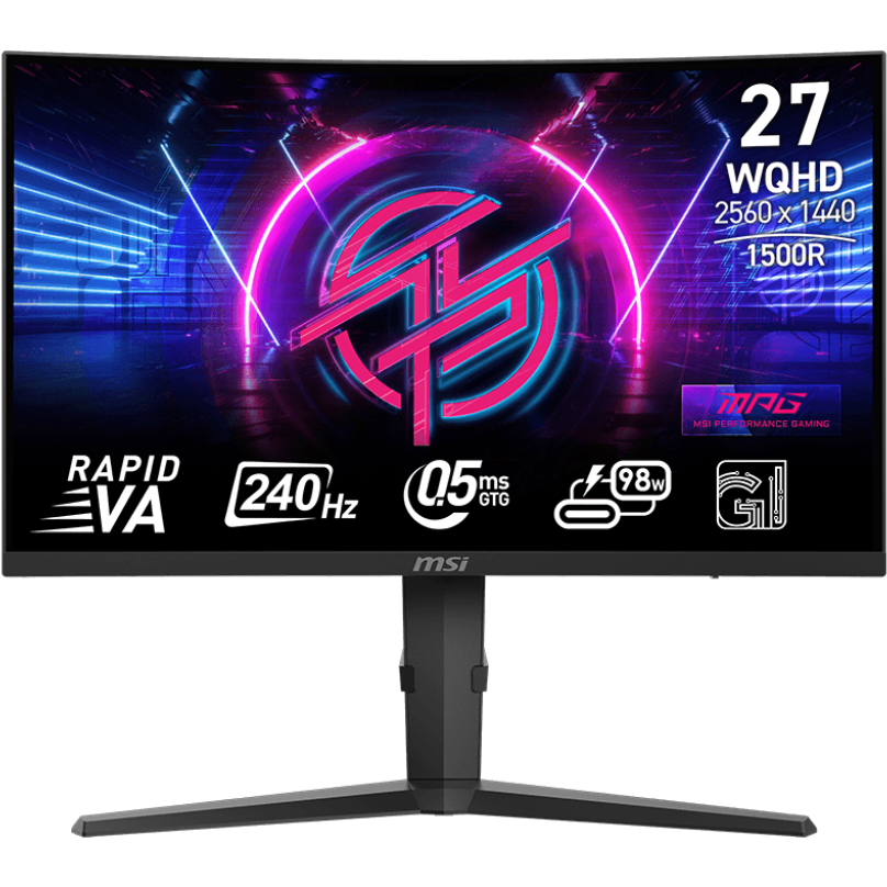 Монитор MSI 27" MPG 275CQRXF - 9S6-3CD04H-061