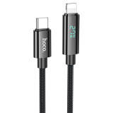 Кабель USB Type-C - Lightning, 1.2м, HOCO U125 Black (6942007611879)