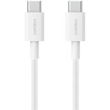 Кабель USB Type-C - USB Type-C, 1.5м, CUKTECH CTC315P White (CKCTC315PCHW)