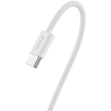 Кабель USB Type-C - USB Type-C, 1м, ttec 2DK54B White