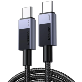 Кабель USB Type-C - USB Type-C, 1м, UGREEN L513 Black (45067)