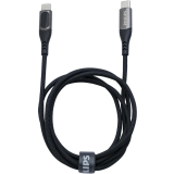 Кабель USB Type-C - USB Type-C, 2м, Philips DLC9102 Black