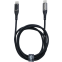 Кабель USB Type-C - USB Type-C, 2м, Philips DLC9102 Black - фото 2