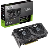 Видеокарта NVIDIA GeForce RTX 4060 Ti ASUS 16Gb (DUAL-RTX4060TI-16G-EVO)